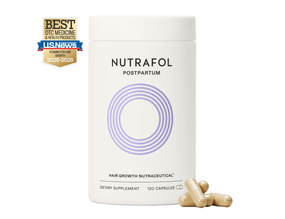 Nutrafol Women's Hair Growth Supplements, Clinically Proven for Visibly Thicker and Stronger Hair, Dermatologist Recommended - 1 Month Supply